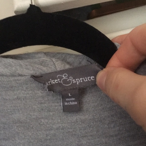 Market & Spruce Antonia Asymmetrical Cardigan - Picture 2 of 3